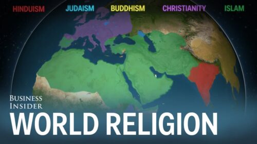 Animated map exhibits how faith unfold all over the world 1