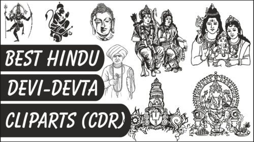 Best Hindu Devi-Devta Cliparts (CDR File) - CorelDRAW