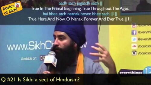 However Sikhi is a sect of Hinduism! Anti-Conversion Q&A #21 3