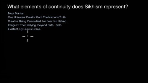 Continuity-Sikhism connections to Hinduism and Islam | 1450 - Current | World Historical past | Khan Academy 1