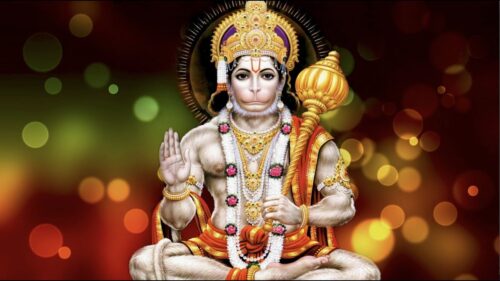 Hanuman: Hindu God of Wrestling