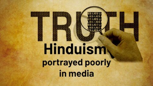 Hinduism portrayed poorly in media