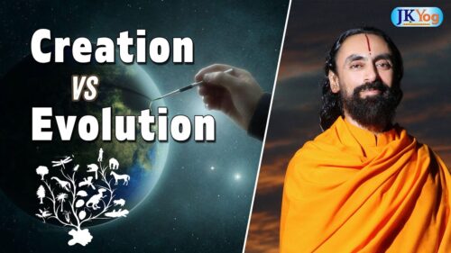 How does Hinduism Relate to Creation vs Evolution? | Q/A with Swami Mukundananda | JKYog Retreat 1