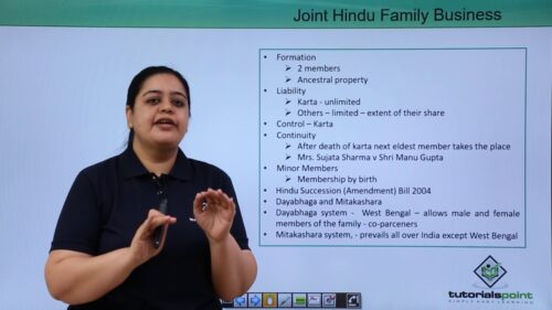 Joint Hindu Family Business