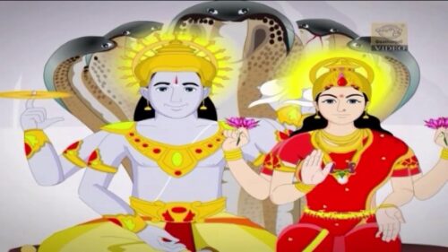 Lord Vishnu - The Savior of the Heavens - (Full Story - Animated) - Stories for Children