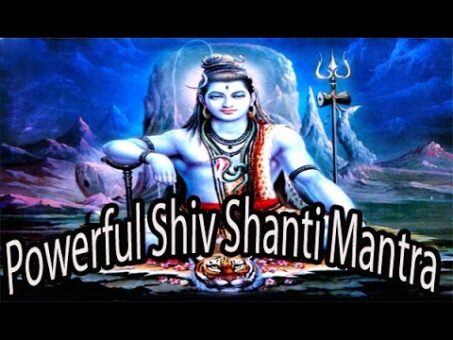 Mantra For Good Sleep At Night | Powerful Shiv Shanti Mantra
