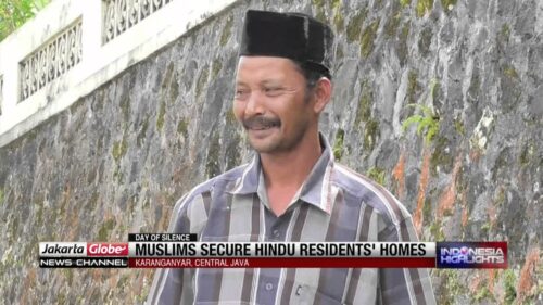 Muslim Secure Hindu Residents' Homes During Day Of Silence