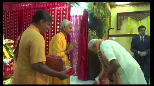 Narendra Modi launches 4.2 million dollar project to revamp Shrinathji Hindu temple in Bahrain