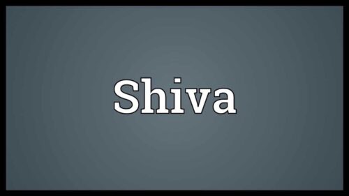 Shiva Meaning