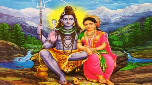 The Story of Shiva and Parvati's Divine Marriage
