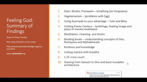 Understanding Hinduism Shaivism from Atheist and Hindu POV. Ten Factors or 10 steps to really feel God 1