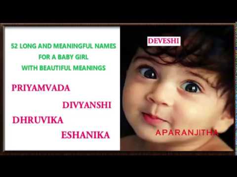 Unique and Long Baby Girl Names 52 | Uncommon Baby Girl Names | Hindu Baby Girl Names |Goddess Durga