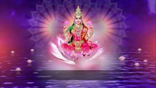 108 names of Lakshmi ⦿ Sri Varalakshmi Ashtottara Shatanamavali [with lyrics]