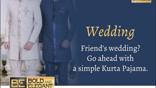 Dress Code tips on wedding guest attire for men.