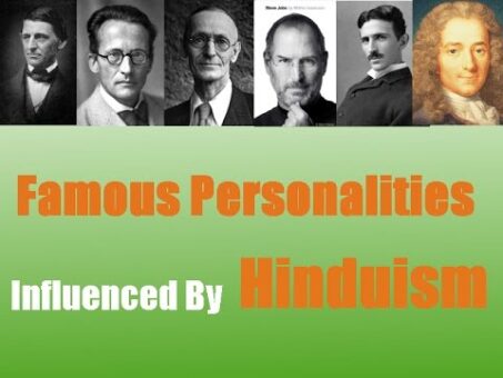 Famous Personalities Influenced by Hinduism- [Non-detailed list]