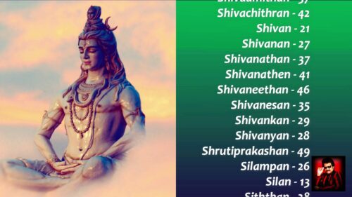 GOD LORD SHIVA NAME - BEST MODERN DEVINE UNIQUE NEW TOP BABY NAME - BEST NUMEROLOGIST - 9842111411
