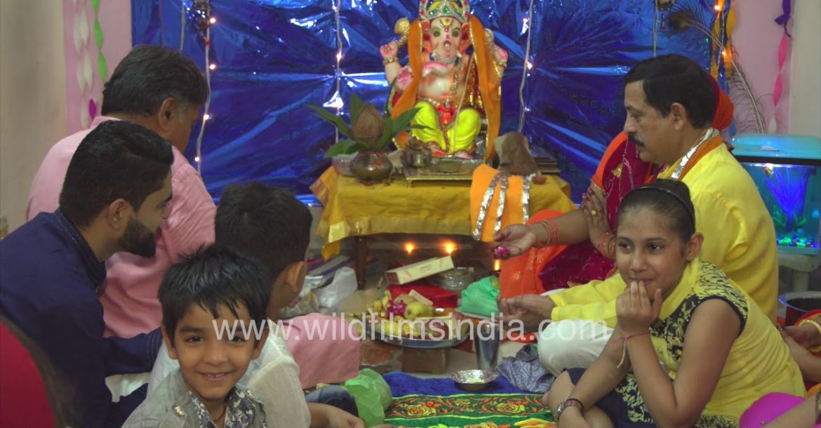 Ganesh Puja - prayers to the Hindu elephant god, Ganesh Utsav 2019