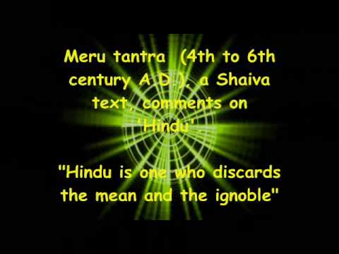 HINDU - Origin of the sacred word Hindu - VedikAnalysis