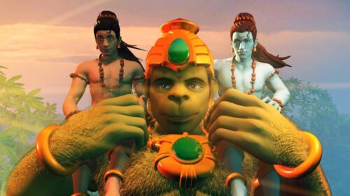 Happy Hanuman Jayanti from "Hanuman Vs Mahiravana" Movie team
