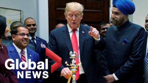 President Trump celebrates Diwali, the Hindu Festival of Lights, at White House