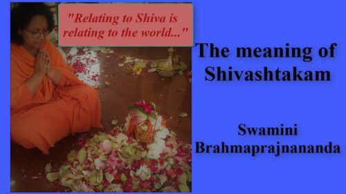 Relating to Shiva is relating to the world - The meaning of Shivashtakam