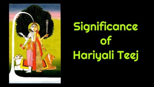 Significance of Hariyali Teej (Series: Hindu Festivals and Celebrations)