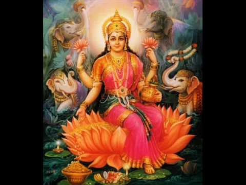 Sowbhagya lakshmi ravama - Lakshmi aarti with lyrics in description