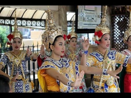 Traditional Thai Dance Performed For Brahma God @ Erawan Shrine - Bangkok Trip Part 19