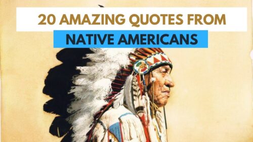 20 Great Native American Sayings | Wisdom Duck