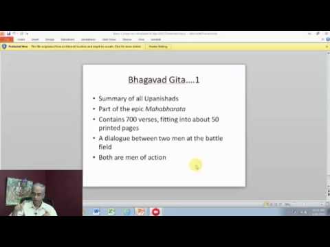 Basic Course on Hinduism - Session 20
