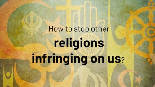 How to stop other religions infringing on us?| Jay Lakhani | Hindu Academy