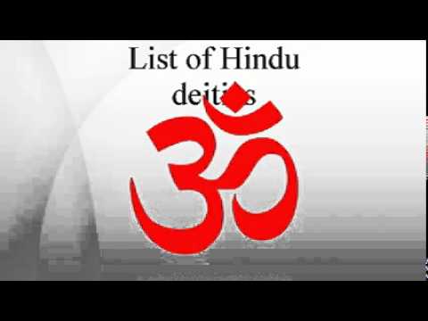 List of Hindu deities