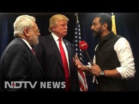 NDTV Exclusive: 'Great Respect For Hindus.' Correction, 'India', Says Donald Trump