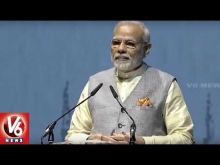 PM Narendra Modi Speech In Abu Dhabi | Inaugurates First Hindu Temple Project | V6 News