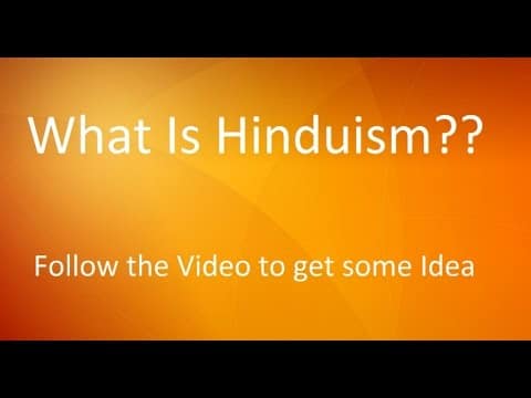 What is Hinduism