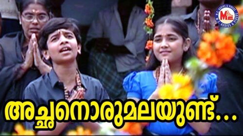 അച്ഛനൊരു മലയുണ്ട് | Achanoru Malayundu Kailasam | Saranamala | Ayyappa Devotional Songs Malayalam