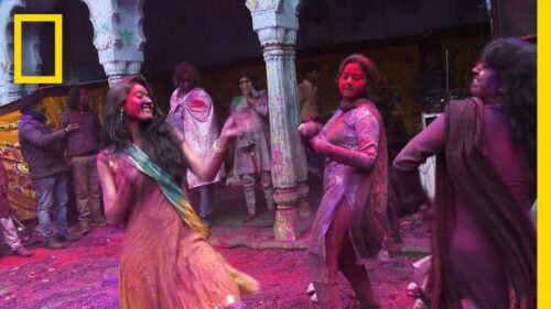 Get an Up-Close Look at the Colorful Holi Festival | National Geographic
