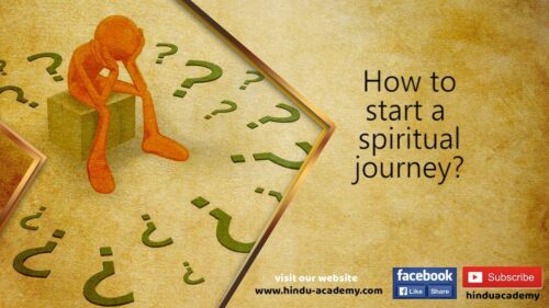 How to start a spiritual journey?