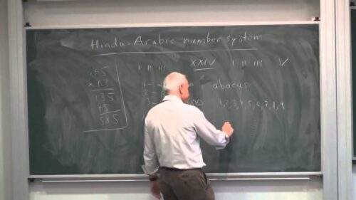 Introduction of the Hindu-Arabic number system