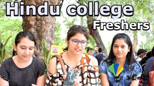 Life at Hindu college Delhi university | 1st day of fresher's at Hindu college delhi university