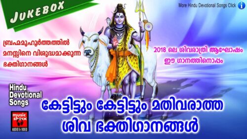കേട്ടിട്ടും കേട്ടിട്ടും മതിവരാത്ത ശിവ ഭക്തിഗാനങ്ങൾ #Hindu Devotional Songs Malayalam# Shiva Song2018