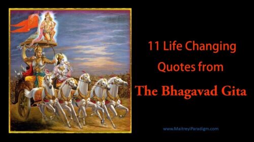 11 Life Changing Teachings from The Bhagavad Gita