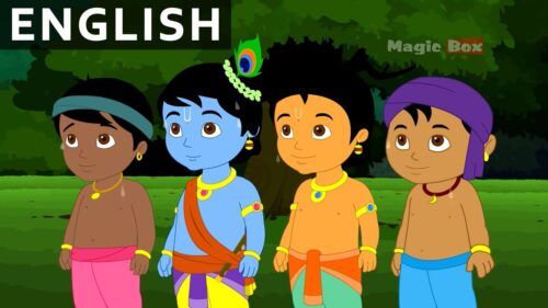 Brahma's Illusion (HD)  | Krishna vs Demons | Little Krishna  | Animated Stories For Kids