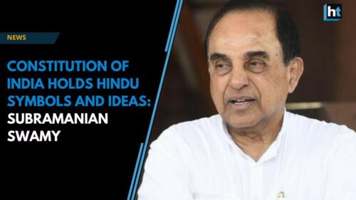Constitution of India holds Hindu symbols and ideas: Subramanian Swamy