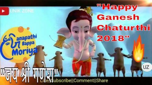 Ganesh Chaturthi Special ||Best Whatsapp Status Video||Bal Ganesh|Cartoon Network|Animation Song🔥