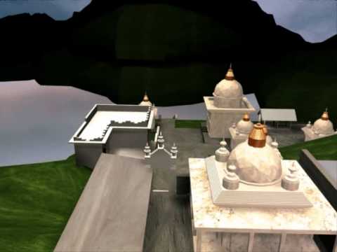 Hindu Religious Destination Bahrara Chetra Nepal animated in 3ds max walkthrough