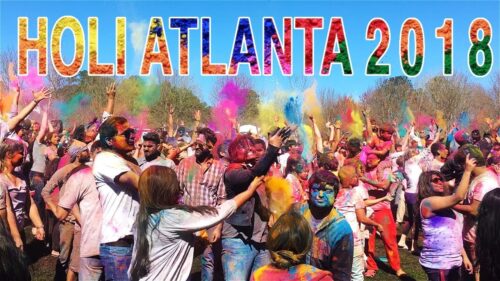 Holi Festival in Atlanta 2018