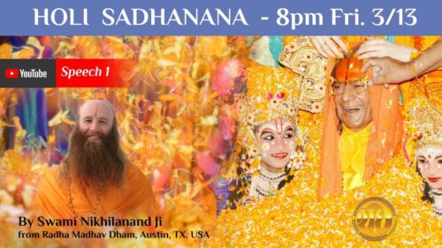 Kripalu Trayodashi: Essence of Sanatan Dharm - Part 1 | Swami Nikhilanand | 3/13/2020