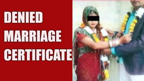 Marriage Of Hindu Boy & Muslim Girl Denied Certificate