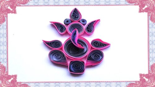 Quilling lord Ganesha | Quilling Gods
